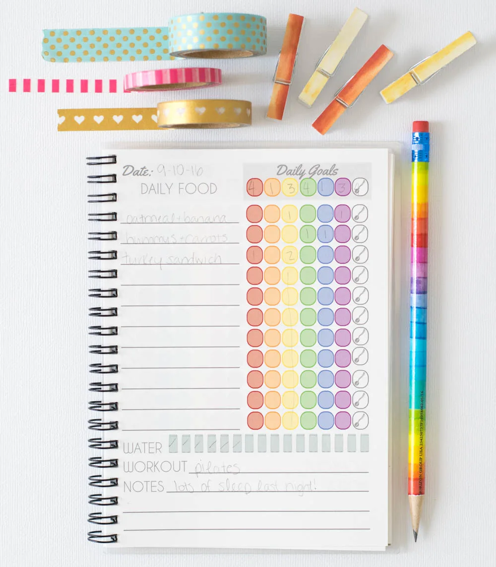 21 day fix journals - carrie elle